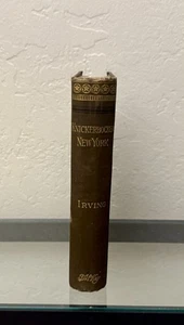 A History of New York by Diedrich Knickerbocker 1891 HC/Vintage - Bild 1 von 9