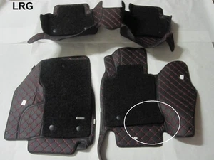 4x Front & Rear Side Floor Liners Mats for INFINITI Q50 2014 2015 2016 2017 - Bild 1 von 9