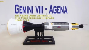 1/72/48 Gemini Spacecraft - Agena Finished Static 3D Model Printed Model Gift - Picture 1 of 17