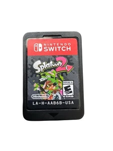 Splatoon 2 (Nintendo Switch, 2017) Cartridge Only NA Works Great Condition J1 - Picture 1 of 2