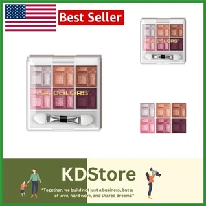 Affordable 6 Color High-Pigment Eyeshadow Palette - Perfect for Travel - Picture 1 of 4