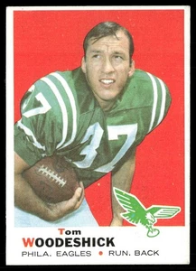 Tom Woodeshick 1969 Topps #198 (RC) Eagles - Imagen 1 de 2