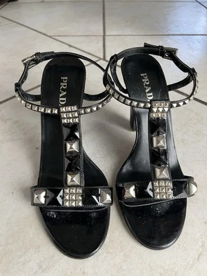 Zapatos Prada talla 7 look motero Foto 1 de 4