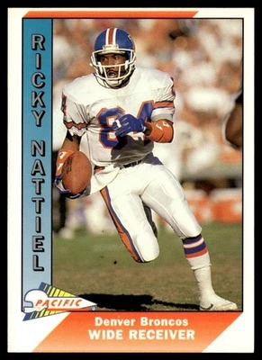 1991 Pacific Ricky Nattiel #124 - Image 1 of 2