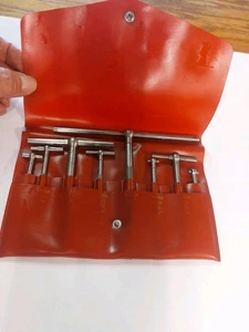 Vintage Pratt & Whitney Telescoping Gages 8pc Set No. 79-L COMPLETE MINT SET - Picture 1 of 8
