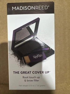 Madison Reed Root Touch Up Brow Filler Ombra Dark Brown Gray Cover 0.13oz - Image 1 of 2