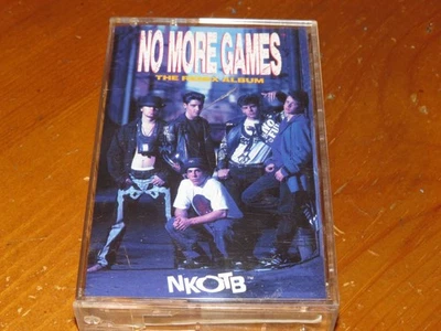 NEW KIDS ON THE BLOCK - No More Games THE REMIX ALBUM Cassette Tape! no cd NKOTB - Image 1 of 4