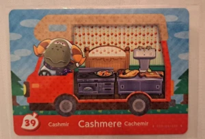 Cashmere - 39 - RV Welcome Series  - Authentic Animal Crossing Amiibo Card - Picture 1 of 1