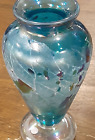 Amy Nowell - Vase en verre soufflé à la main (signé et daté)