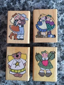 Donna Malone / Kenna Reynolds - Dtd 1994 COMOTION Tucson AZ (4) NEU! - GUMMISTEMPEL - Bild 1 von 4