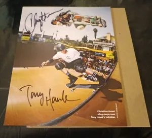 Tony Hawk & Christian Hosoi signed 8.5x11 Photo autograph From Official Store - Picture 1 of 12