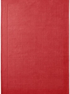 HEINE Teppich rot Kurzflor Handgewebt Wolle Gr.5 ca. 160x230cm UVP:299,-€ - P791 - Bild 1 von 1