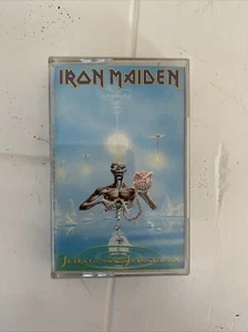 IRON MAIDEN - SEVENTH SON (EMI ‎TCEMD1006) 1988 UK CASSETTE TAPE VG+ - Picture 1 of 5