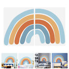 2 Sheets Sticker Pvc Baby Rainbow Bedroom Accessories Nursery Wall Bunny Decor