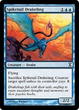 Time Spiral Spiketail Drakeling x4 Magic The Gathering NM