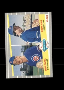 1989 Fleer - Major League Prospects #643 Drew Hall, Mike Capel - Picture 1 of 2