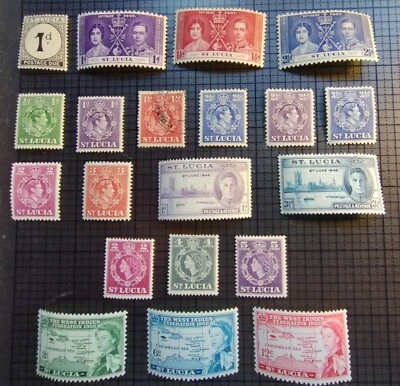 St. Lucia. MH. Sc. 107....J3. Beautiful Postage Stamps!  sal's stamp store. - Image 1 of 3