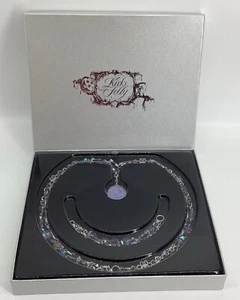 Kirk Folly Dream Ángel Cristal Tono Plata Colgante Collar Pulsera Set - Imagen 1 de 18