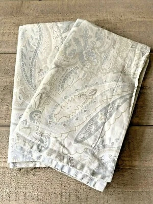 Juego de fundas de almohada Ralph Lauren azul y blanco cachemir/2 Foto 1 de 4