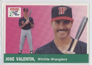 1991 Rock's Dugout Wichita Wranglers Jose Valentin #16