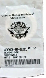 Genuine Harley-Davidson Spacer Wheel/Bearing Shim NEW OEM P/N 43903-08-SUB1 (1) - Foto 1 di 4