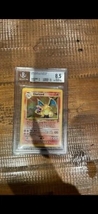 Charizard 4/130 - Base Set 2 Pokémon Card - HOLO- R . Beckett 8.5 - Picture 1 of 1