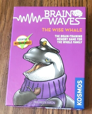 Brain Waves The Wise Whale Brain Memory Game Maureen Hiron 2019 Thames & Kosmos - Image 1 of 4