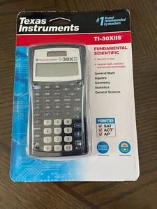 NEW Texas Instruments TI-30XIIS Fundamental Scientific 2-line Display Calculator - Picture 1 of 2