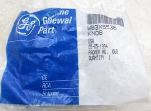 Pieza de repuesto genuina GE WB3X5536, perno de horno de estufa de rango, fabricante de equipos originales, JC Penney - Imagen 1 de 2