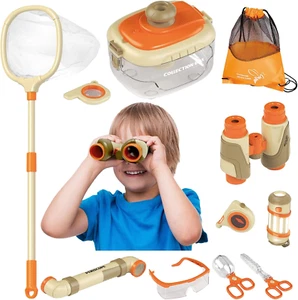 Bug Catcher for Kids & Outdoor Explorer Kit, Kids Nature Kit with Binoculars, Bu - Picture 1 of 6