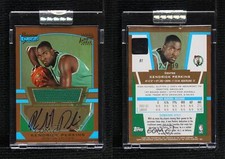 2003-04 Bowman Signature Gold /99 Kendrick Perkins #91 Rookie Auto RC