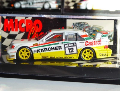 1/64 Minichamps Mercedes Benz 190 E Evo 2 Karcher Castrol #12 DTM 1992 Ommen - Imagen 1 de 4