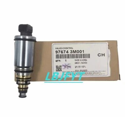 Válvula de control del compresor de aire acondicionado compatible con Hyundai Kia 97674-3M001 Foto 1 de 4
