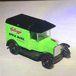 VINTAGE 1989 MATCHBOX 1921 Ford Model T Kelloggs APPLE JACKS CEREAL Green - Bild 1 von 6