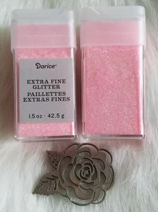 Darice Extra Fine Glitter - 1.5 oz - VARIOUS COLORS Compare with Recollections! - Picture 1 of 56