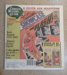 Comic Buyers Guide #1443 July 2001 The Flash Barb Rausch CBG - Picture 1 of 1