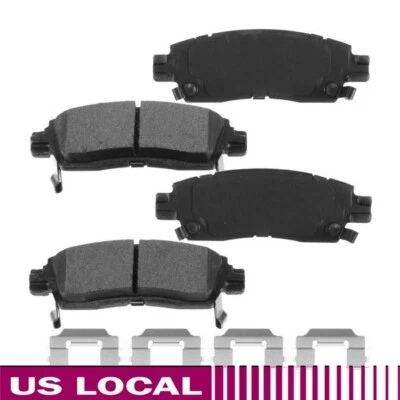 4X Rear Ceramic Brake Pads Kit For GMC Envoy Ascender Bravada 2002-2008 Outlook - Image 1 of 4