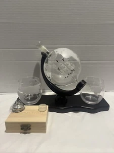 Decanter Whisky Set Vetro Cristallo di Liquore 850ml. - Foto 1 di 11