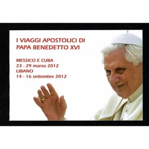 VA1194 - 2013 Vaticano Viaggi del Papa nel 2012 Libretto - Bild 1 von 1