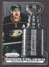 2013-14 Panini Prizm Hockey Immortalized #I-4 Teemu Selanne