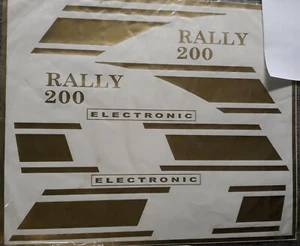 Rally 200 Electronic Panel Set Lambretta Vespa Scooter Car Camper Van - Picture 1 of 1