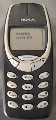 Cellulare Nokia 3310 funzionante con caricabatterie originale  - Immagine 1 di 4
