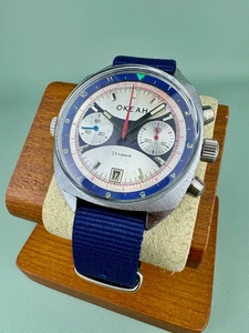 Vintage Soviet Chronograph Poljot Ocean 3133 USSR Navy Military Watch 23 Jewels - Picture 1 of 10