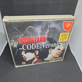 Sega Resident Evil Dreamcast Biohazard Code Veronica Japanese  US Seller 
