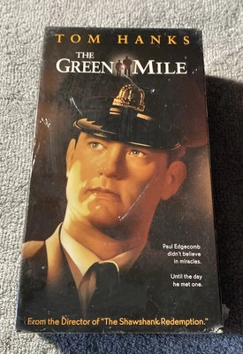 The Green Mile VHS Brand New Factory Sealed w/ Warner Studio Watermarks D11 - Image 1 of 4