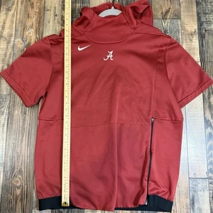 Nike Alabama Crimson Tide Therma kurzärmliges Oberteil Hoodie Herren Large rot 908349 - Bild 1 von 6