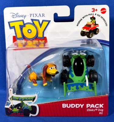 SLINKY DOG & RC CAR Disney Pixar Toy Story BUDDY PACK Cake Topper Figure 2-Pack - Image 1 of 4