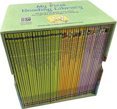 Usborne MY FIRST READING LIBRARY 46 of 50 Books Box Set Early Learning Education - Image 1 of 4