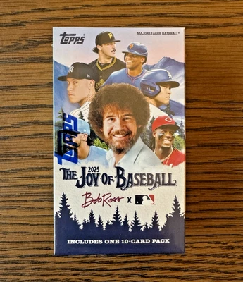 2025 Topps x Bob Ross La alegría del béisbol - ¡Feliz caja! ¡Nuevo, precintado! Foto 1 de 2