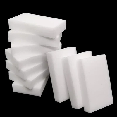 100PCS Melamine Foam Cleaning Sponge Magic Home Kitchen Dish Cookware Eraser New - Image 1 of 4